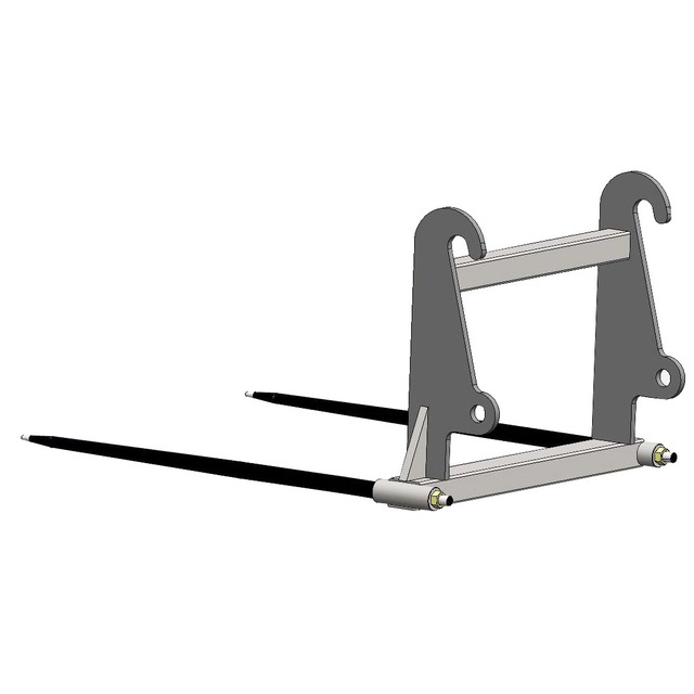 Pic'balleattelage Faucheux Gris avec 2 Dents 36X1100 CC référence fournisseur 217805
